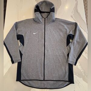 Nike Men's Full-Zip Performance Hoodie XL - Black and Gray